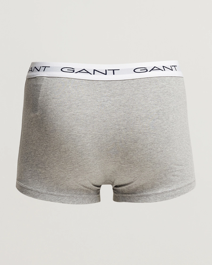 Homme | GANT | GANT | 3-Pack Trunk Boxer White/Black/Grey