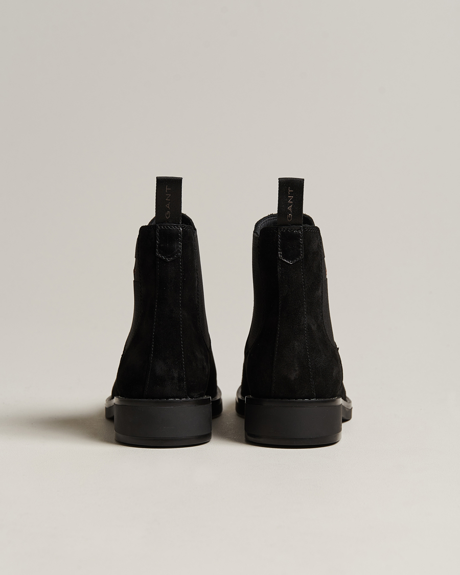 Homme | GANT Prepdale Suede Chelsea Boot Black | GANT | Prepdale Suede Chelsea Boot Black