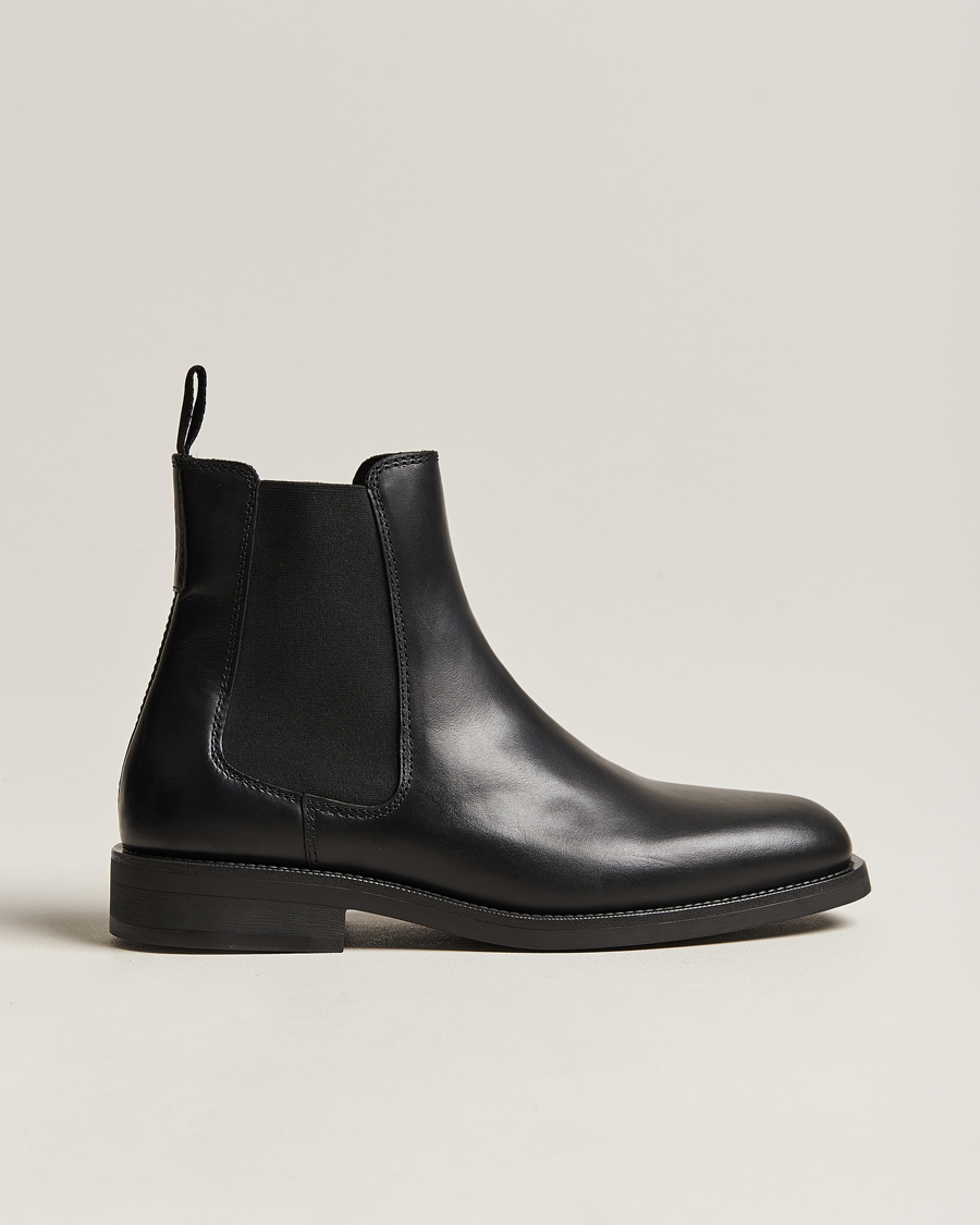 Homme | GANT Rizmood Leather Chelsea Boot Black | GANT | Rizmood Leather Chelsea Boot Black