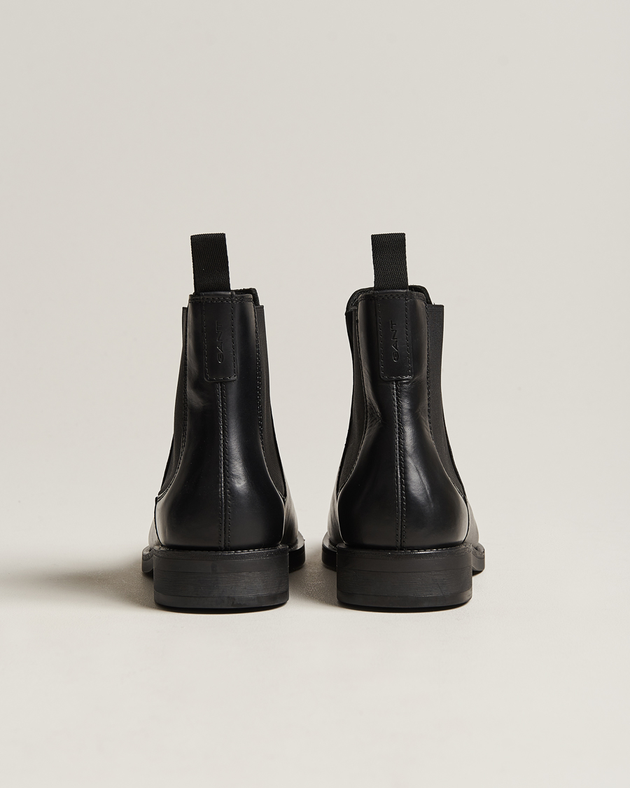Homme | GANT Rizmood Leather Chelsea Boot Black | GANT | Rizmood Leather Chelsea Boot Black