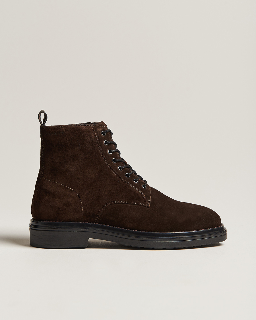 Homme | GANT Boggar Suede Boot Dark Brown | GANT | Boggar Suede Boot Dark Brown