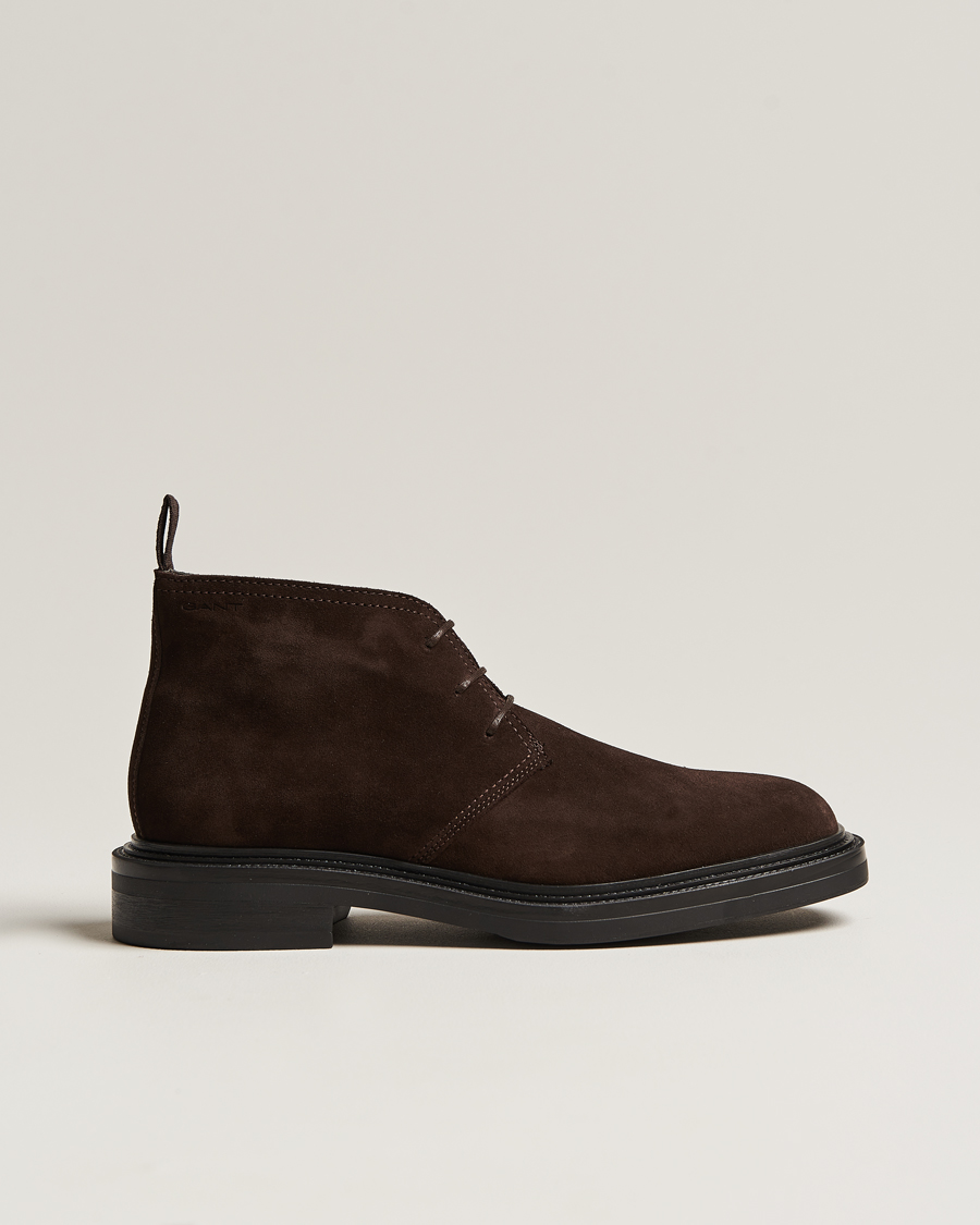 Homme | GANT Fairwyn Suede Chukka Boot Dark Brown | GANT | Fairwyn Suede Chukka Boot Dark Brown