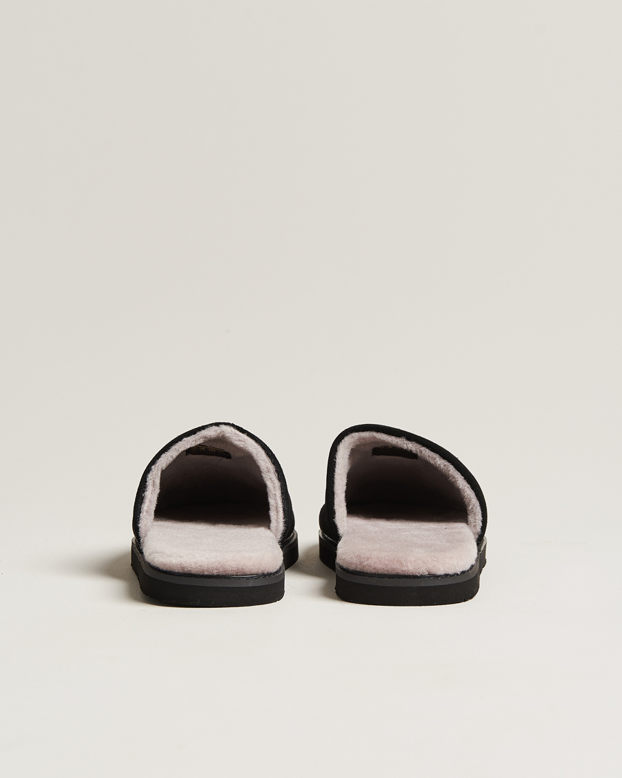 Homme | GANT Tamaware Suede Slippers Black | GANT | Tamaware Suede Slippers Black