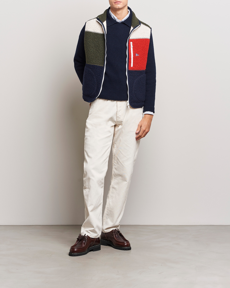 Homme | Pantalons | Drake's | 5-Pocket Selvedge Needlecord Jeans Neutral