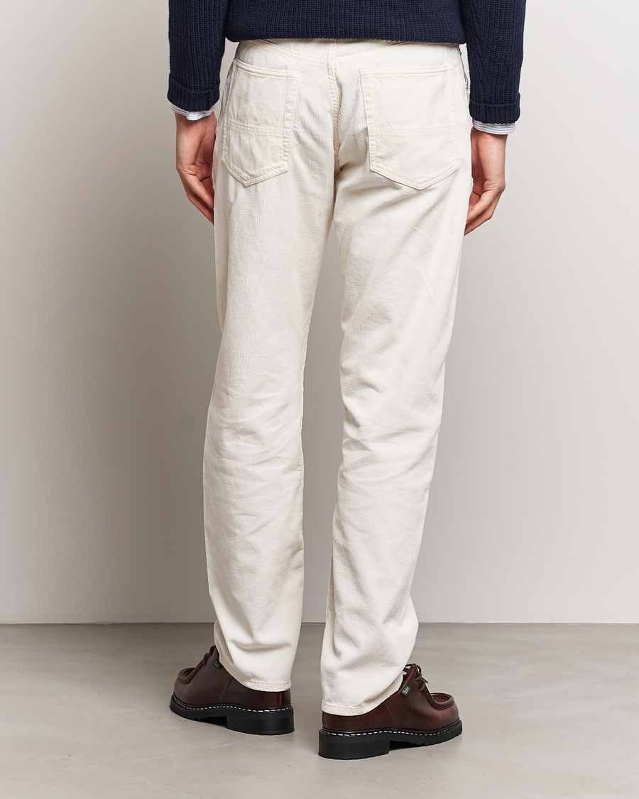 Homme | Pantalons | Drake's | 5-Pocket Selvedge Needlecord Jeans Neutral