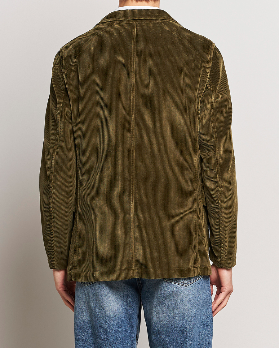 Homme | Blazers | Drake's | MKI Games Corduroy Blazer Green