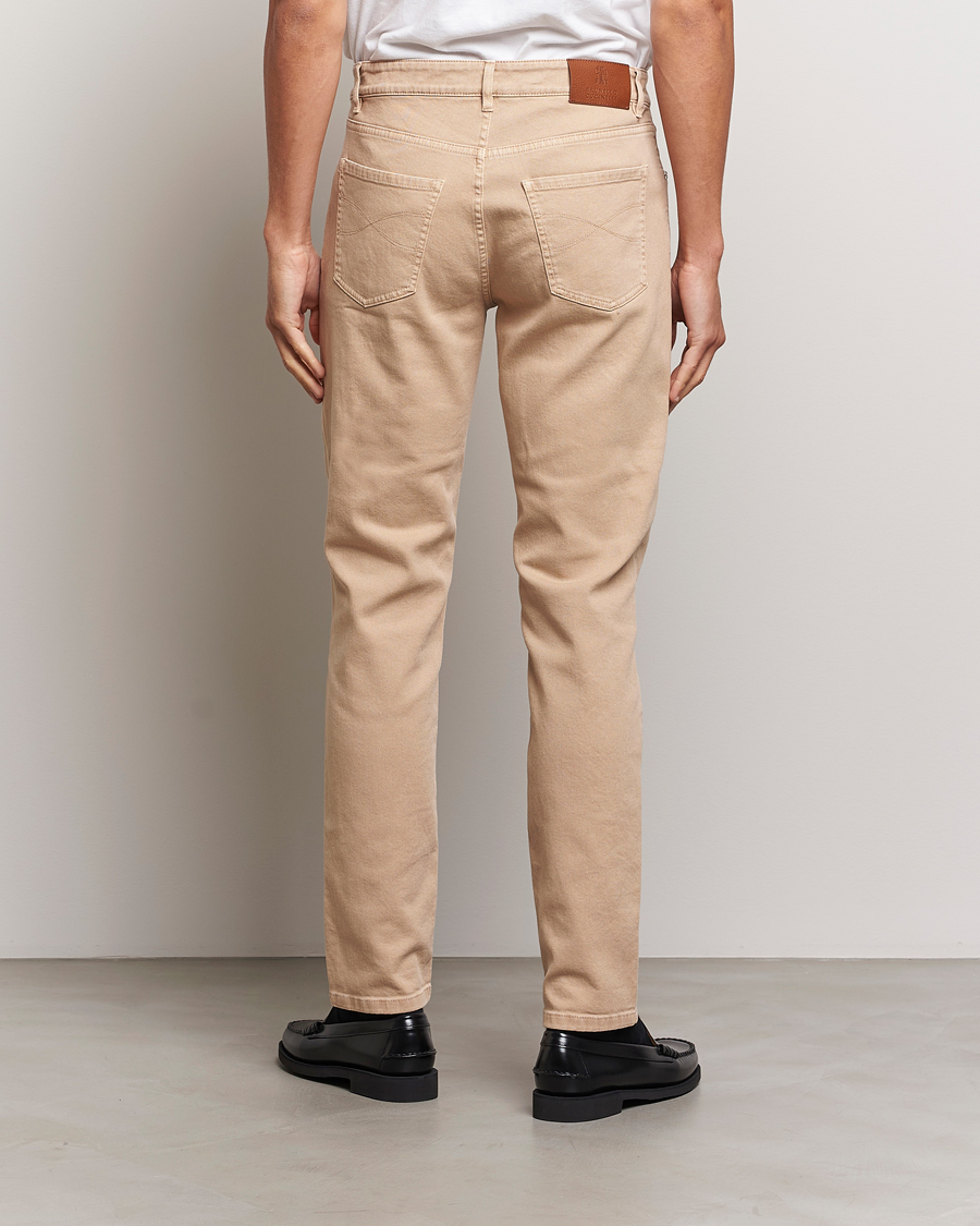 Homme | Pantalons | Brunello Cucinelli | Traditional Fit 5-Pocket Pants Beige