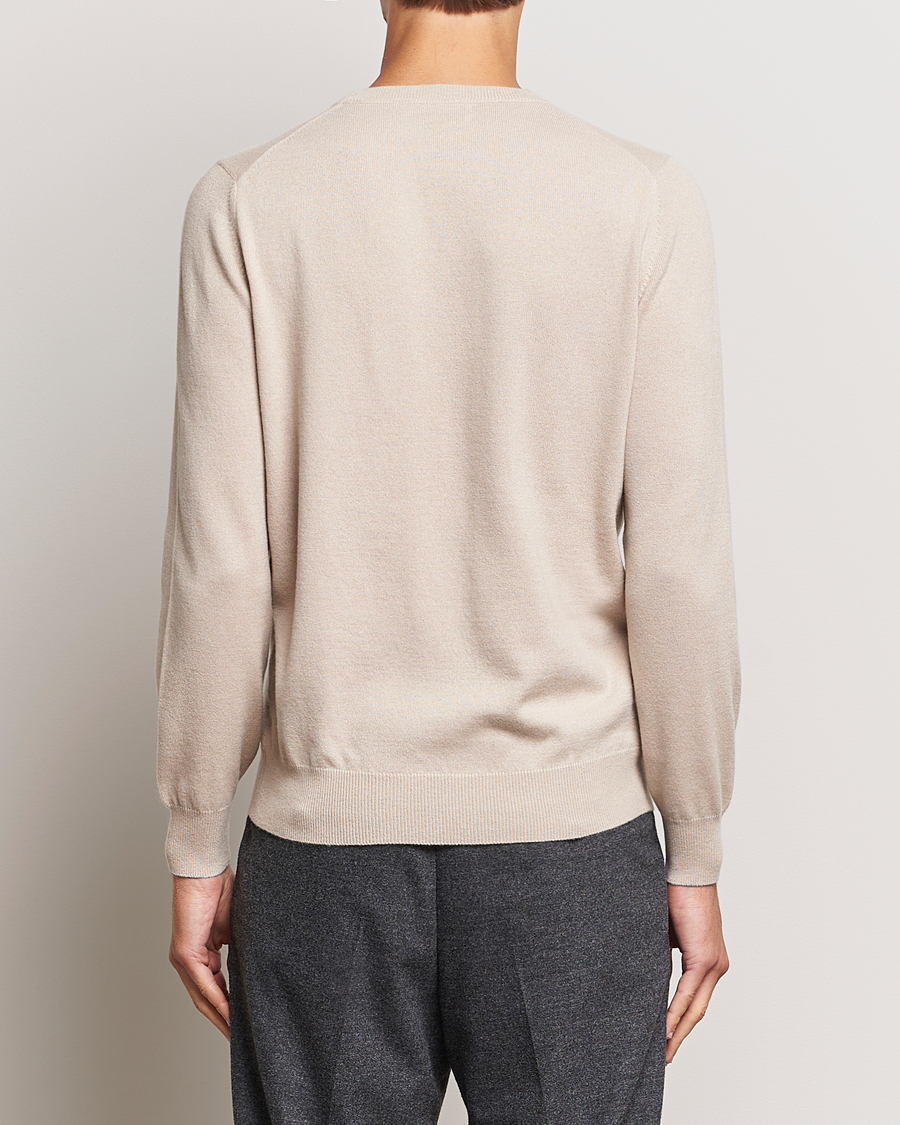 Homme | Pulls Et Tricots | Brunello Cucinelli | 2 Ply Cashmere Pullover Beige