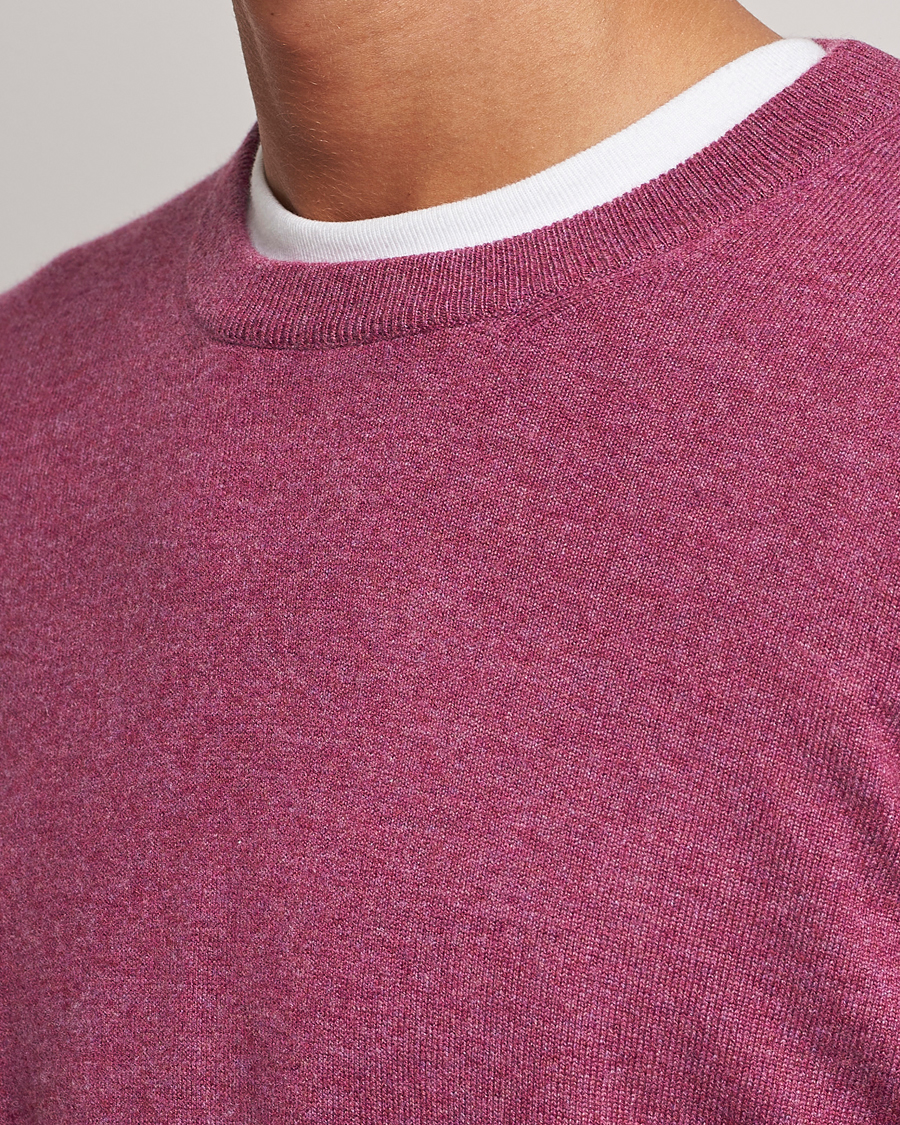 Homme | Pulls Et Tricots | Brunello Cucinelli | 2 Ply Cashmere Pullover Burgundy