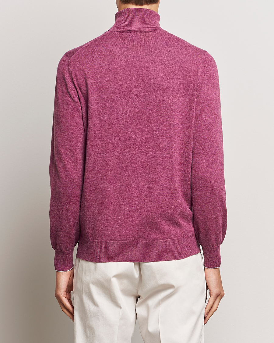 Homme | Pulls Et Tricots | Brunello Cucinelli | 2 Ply Cashmere Rollneck Burgundy
