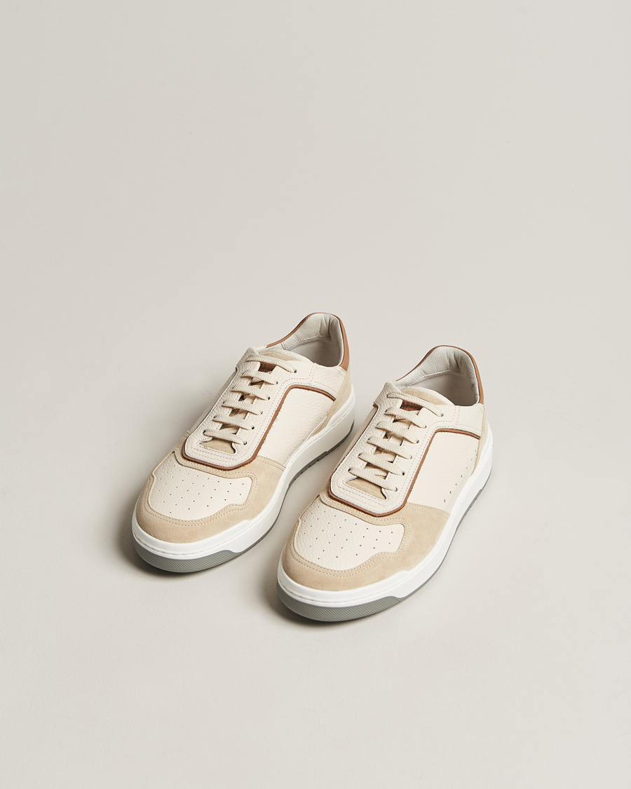 Homme | Brunello Cucinelli Basket Sneaker Off White | Brunello Cucinelli | Basket Sneaker Off White
