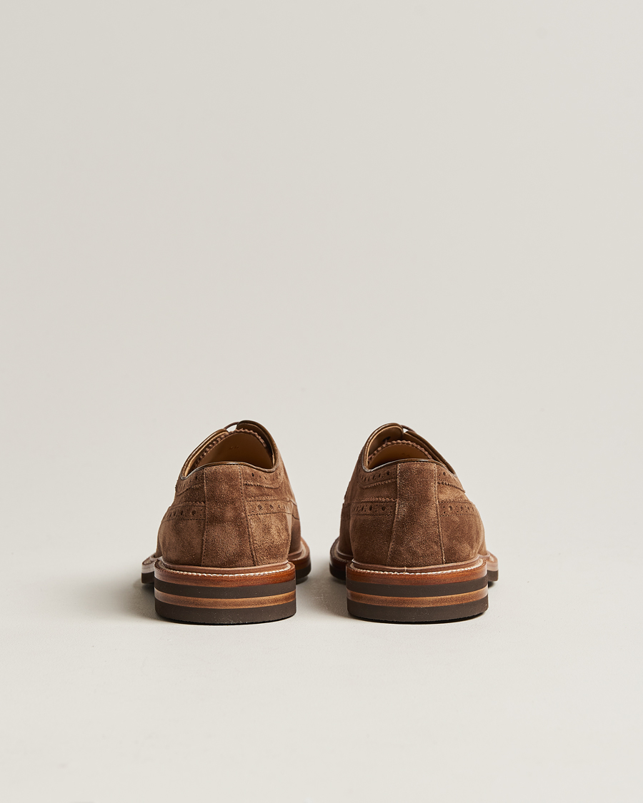 Homme | Brunello Cucinelli Plain Toe Derby Brown Suede | Brunello Cucinelli | Plain Toe Derby Brown Suede