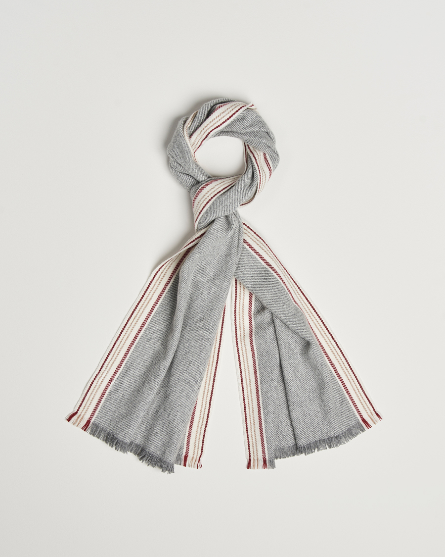 Homme | Brunello Cucinelli Cashmere Scarf Grey | Brunello Cucinelli | Cashmere Scarf Grey