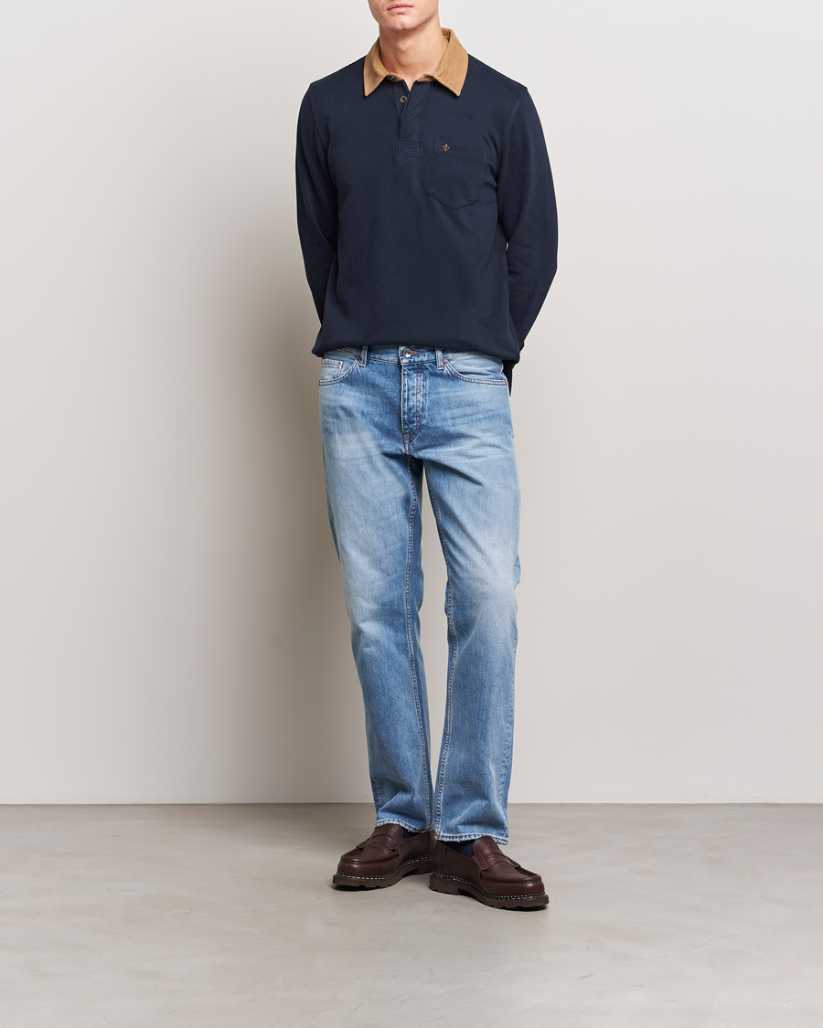 Homme | Pulls Et Tricots | Morris | Harlow Rugger Old Blue