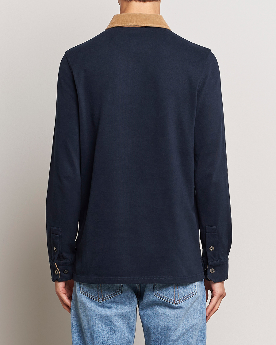 Homme | Pulls Et Tricots | Morris | Harlow Rugger Old Blue
