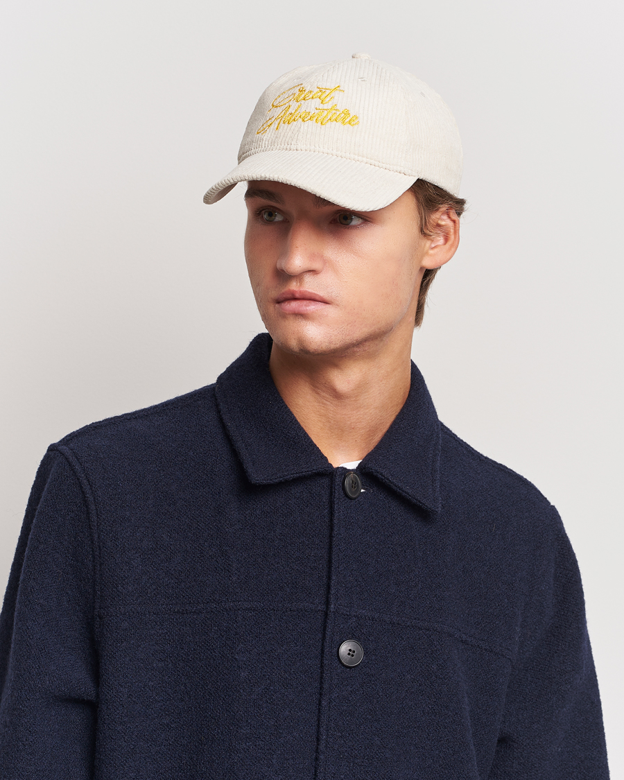 Homme | Morris Martion Cord Cap Off White | Morris | Martion Cord Cap Off White