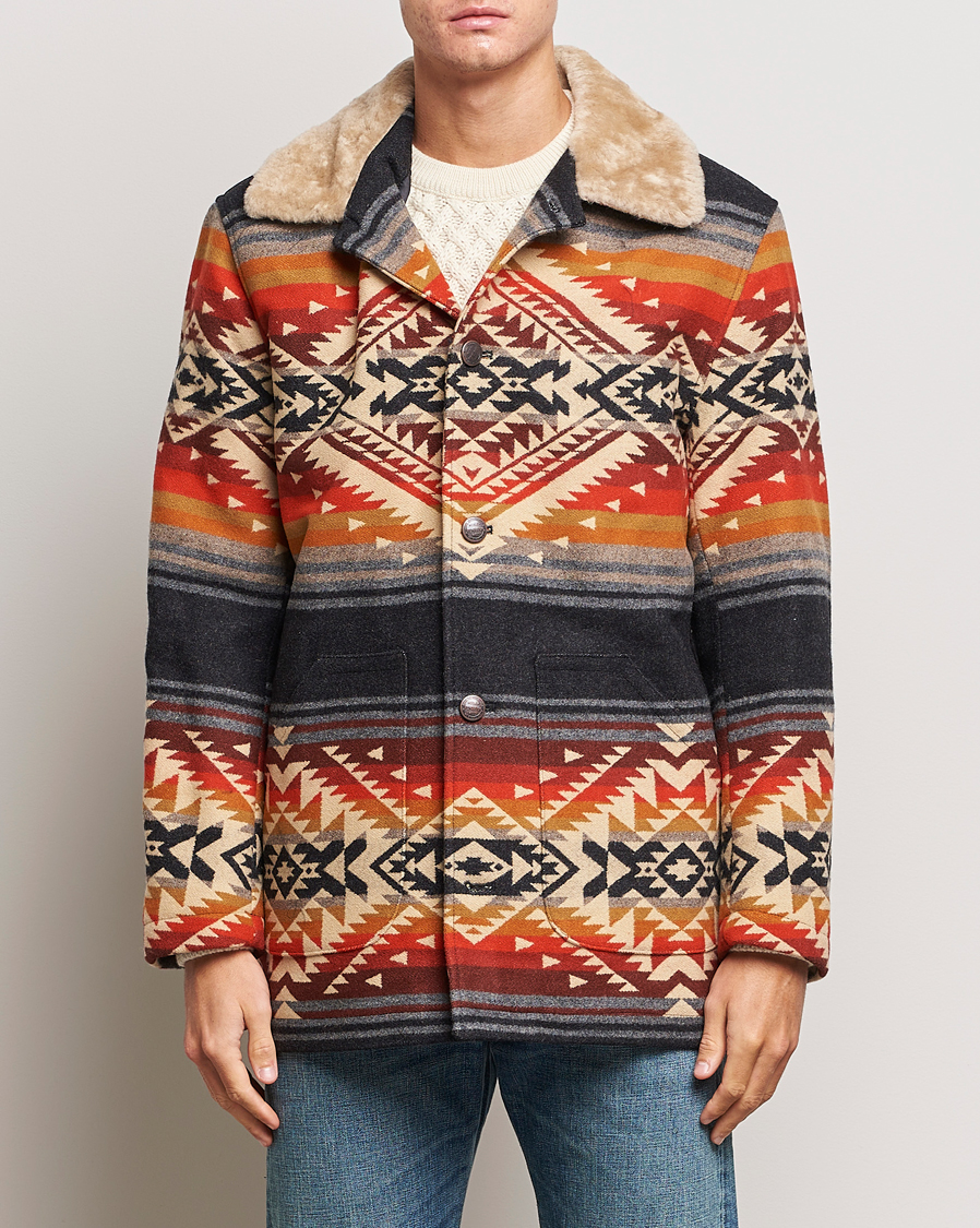 Homme | Manteaux Et Vestes | Pendleton | Brownsville Coat Bridge Creek Red
