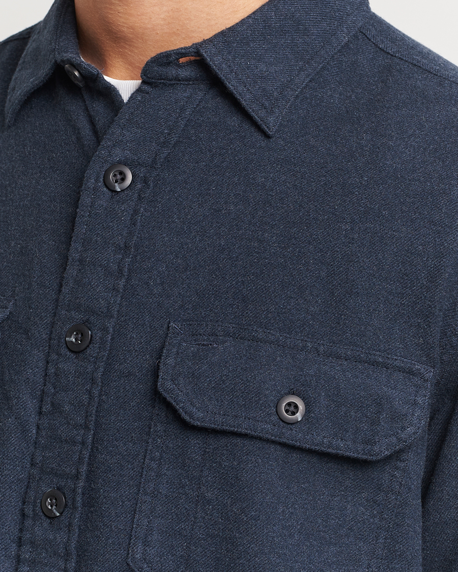 Homme | Chemises | Pendleton | Burnside Flannel Shirt Navy Heather