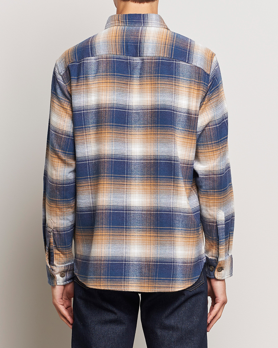 Homme | Chemises | Pendleton | Burnside Flannel Shirt Navy/Tan