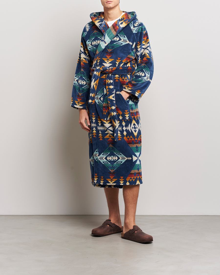 Homme | Peignoirs Et Pyjamas | Pendleton | Diamon Peak Robe Diamond Peak Navy