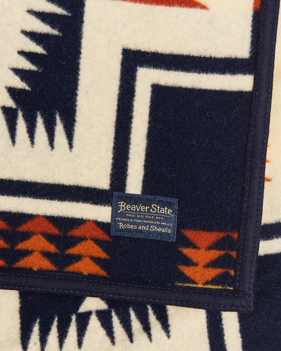 Homme | Pendleton Jacquard Blanket Harding Navy | Pendleton | Jacquard Blanket Harding Navy