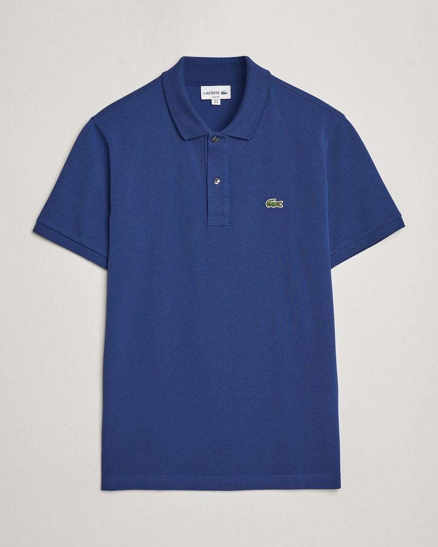 Homme | Polos | Lacoste | Slim Fit Polo Piké Methylene