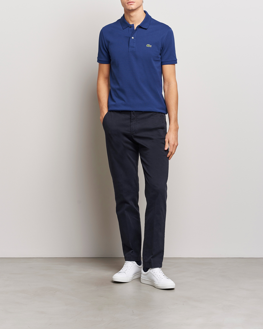 Homme | Polos | Lacoste | Slim Fit Polo Piké Methylene