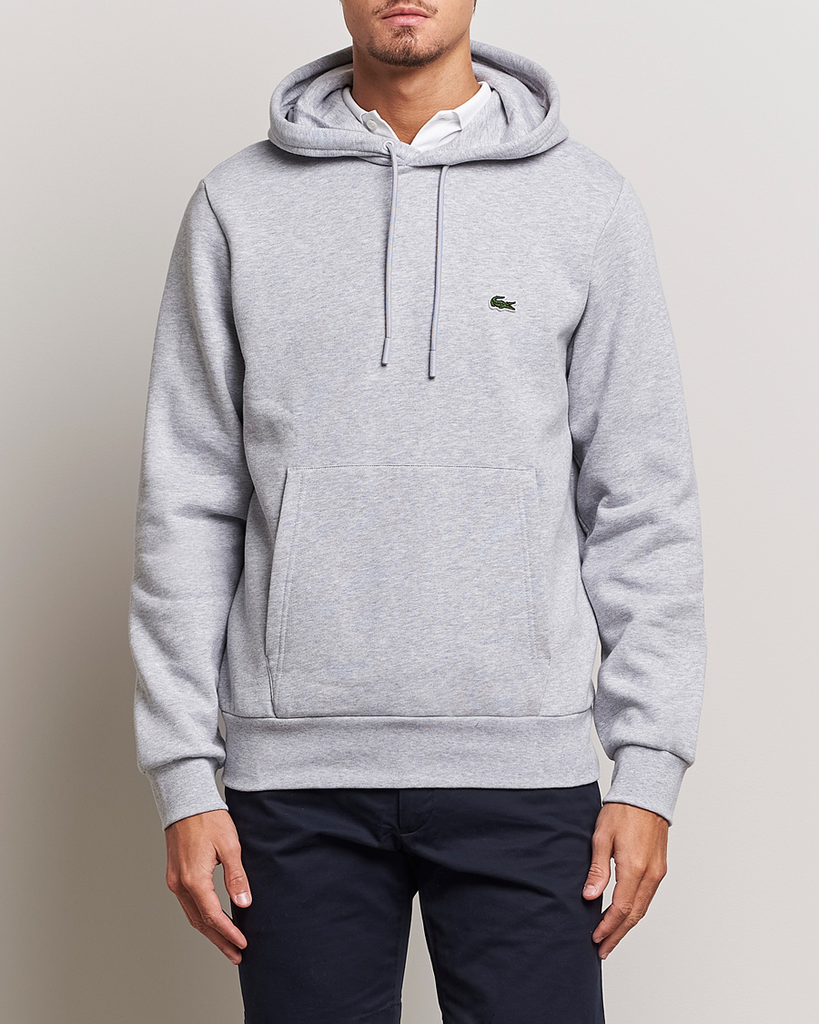 Homme |  | Lacoste | Hoodie Silver Chine