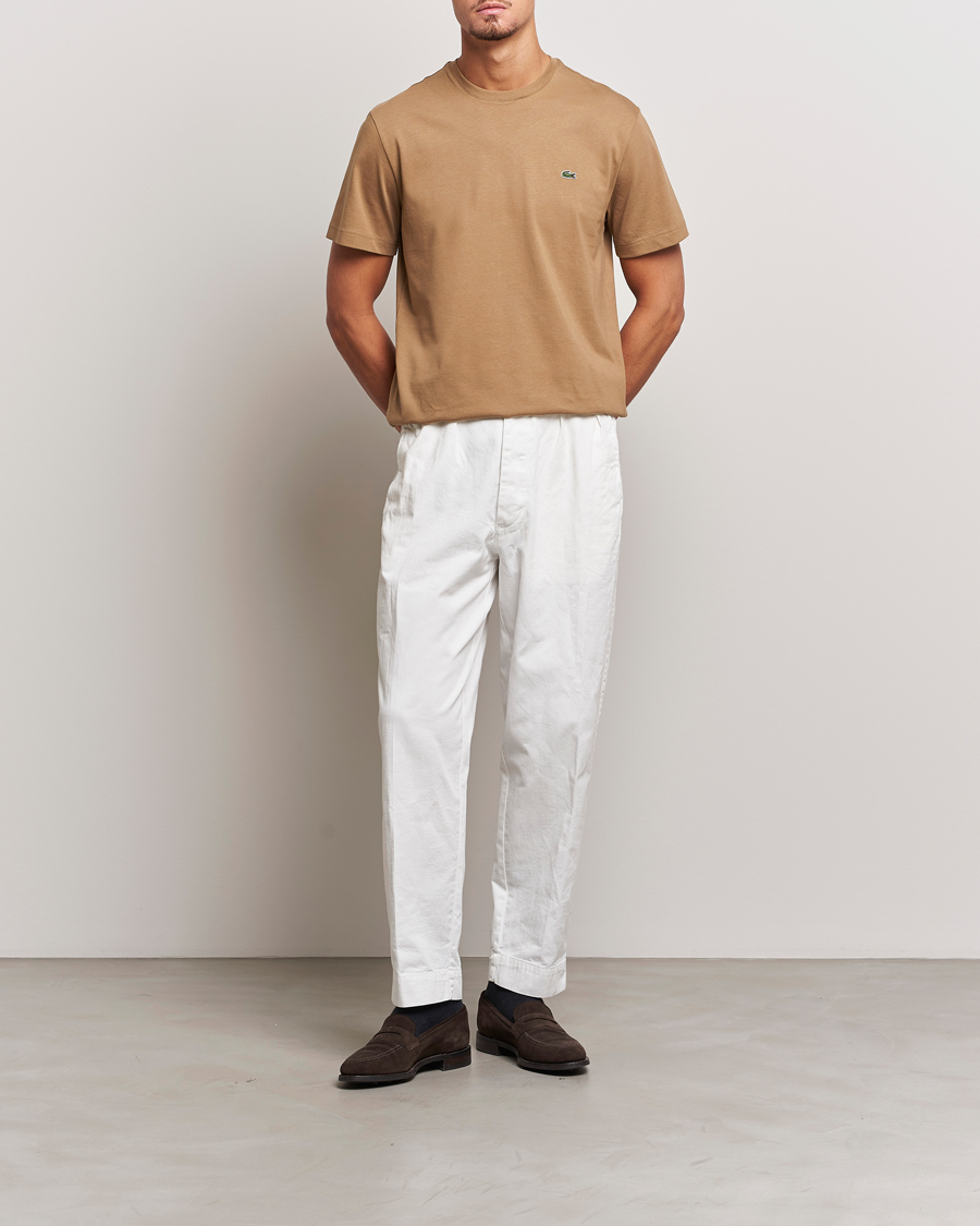 Homme | T-shirts | Lacoste | Crew Neck T-Shirt Cookie