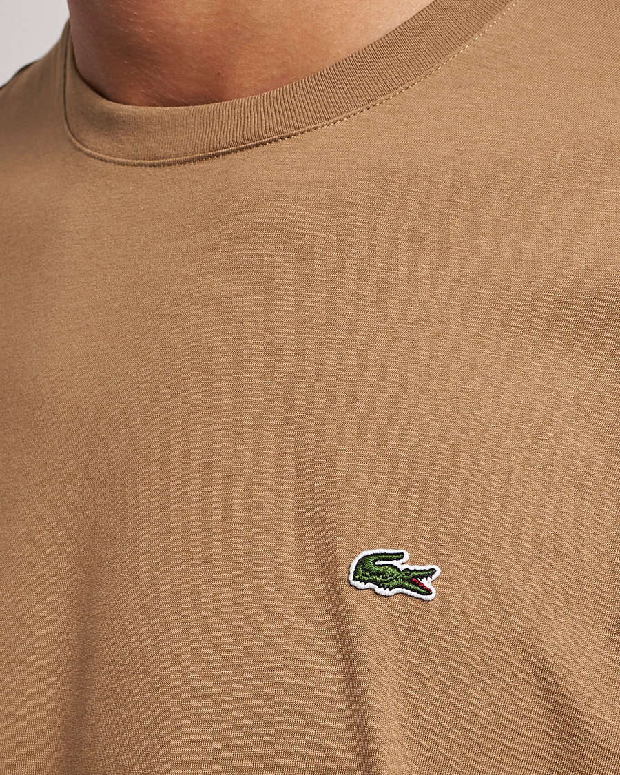 Homme | T-shirts | Lacoste | Crew Neck T-Shirt Cookie
