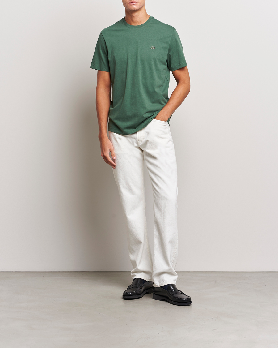 Homme | T-shirts | Lacoste | Crew Neck T-Shirt Sequoia