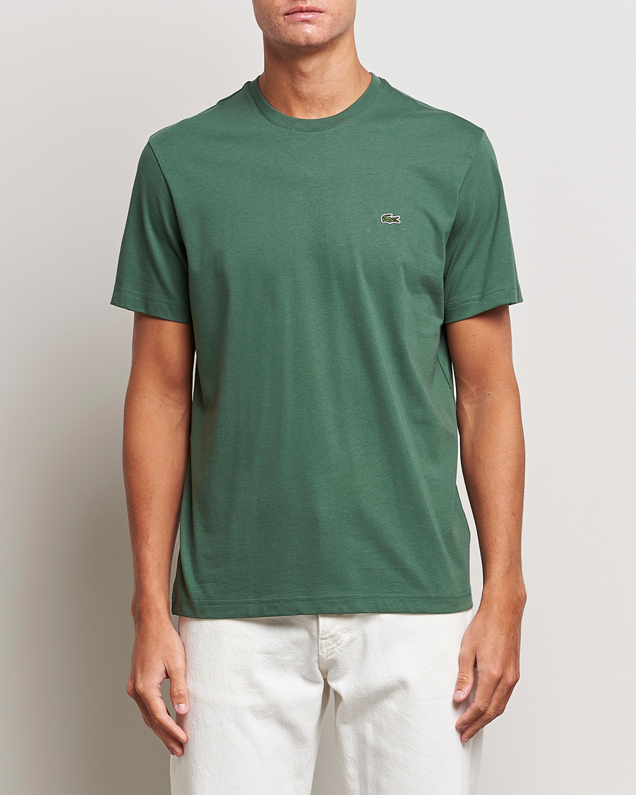 Homme | T-shirts | Lacoste | Crew Neck T-Shirt Sequoia