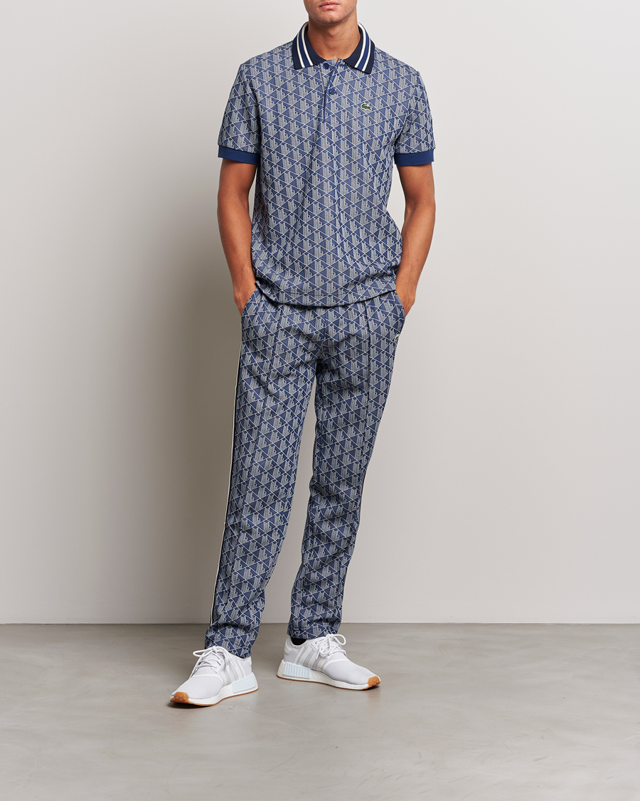 Homme | Pantalons | Lacoste | Monogram Tracksuit Pants Methylene/Flour