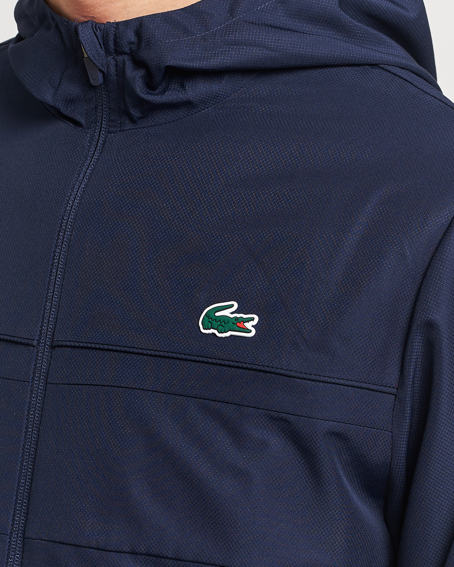 Homme | Pulls Et Tricots | Lacoste Sport | Performance Full Zip Hoodie Navy