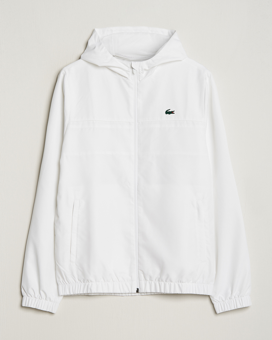 Homme | Pulls Et Tricots | Lacoste Sport | Performance Full Zip Hoodie White