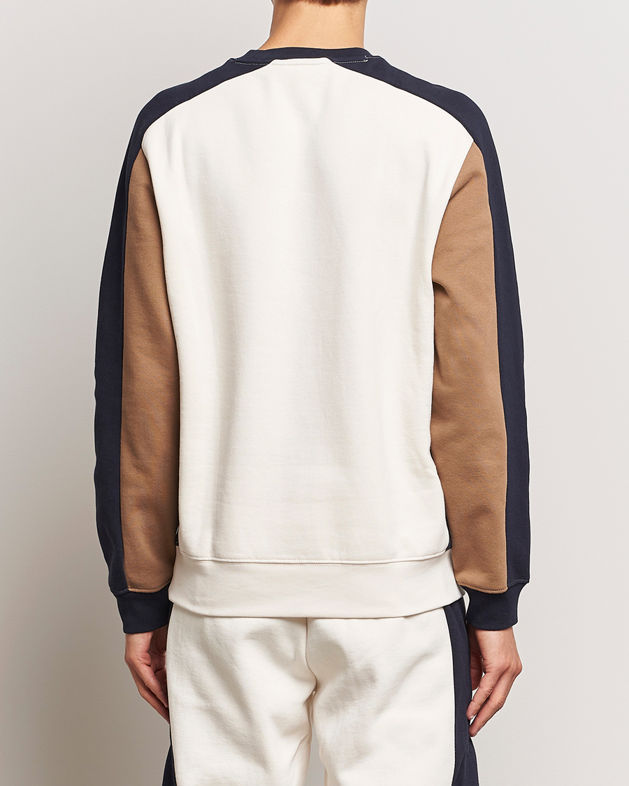 Homme | Pulls Et Tricots | Lacoste | Colorblocked Crew Neck Sweatshirt Lapland/Cookie