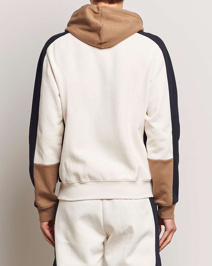 Homme | Pulls Et Tricots | Lacoste | Colorblocked Full Zip Hoodie Lapland/Cookie