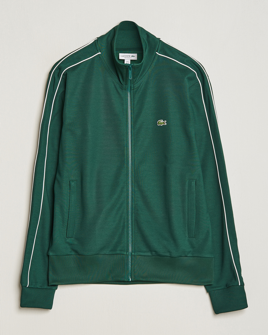 Homme | Pulls Et Tricots | Lacoste | Full Zip Track Jacket Green