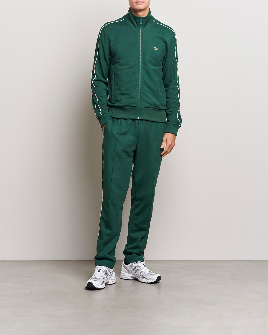 Homme | Pulls Et Tricots | Lacoste | Full Zip Track Jacket Green