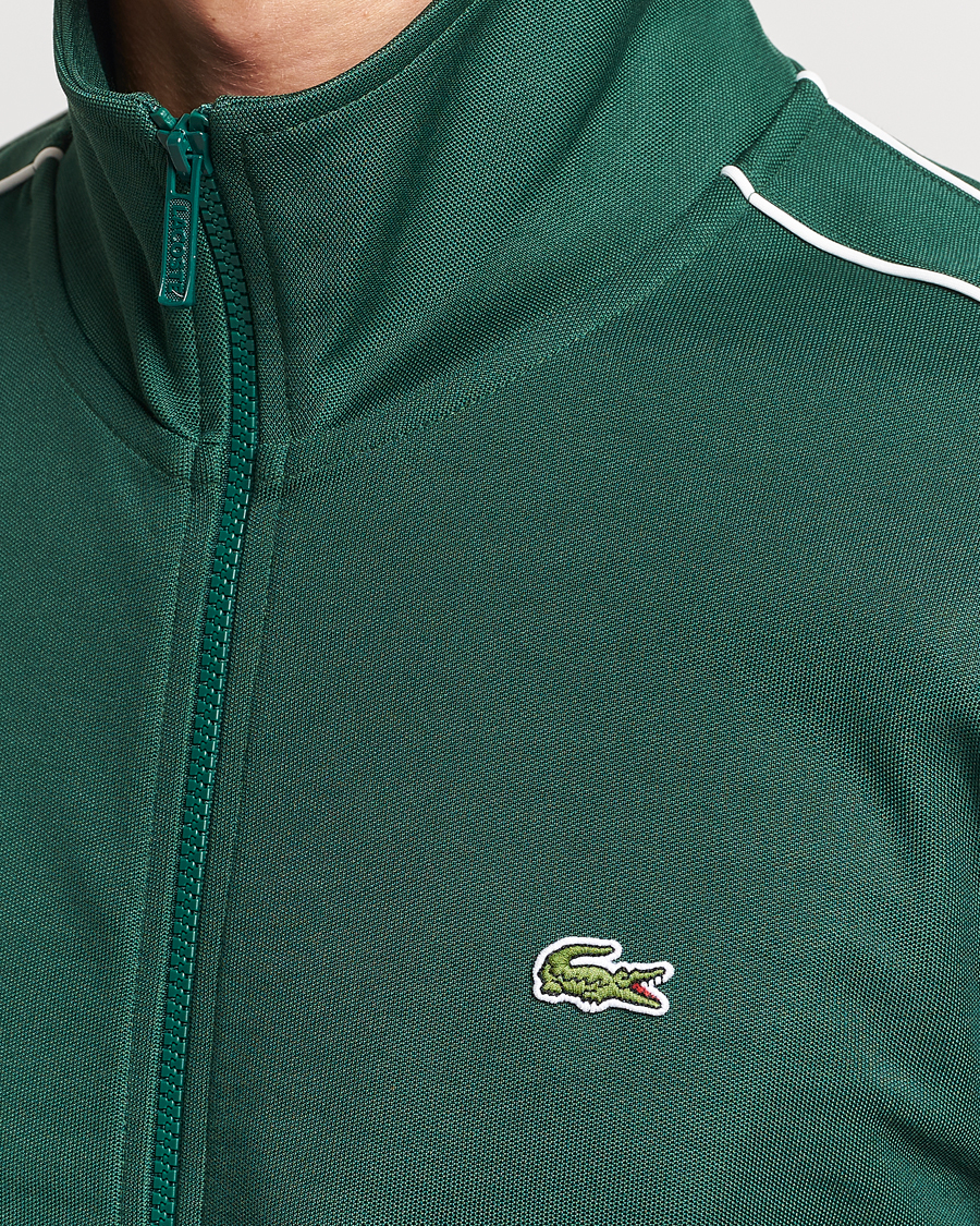 Homme | Pulls Et Tricots | Lacoste | Full Zip Track Jacket Green