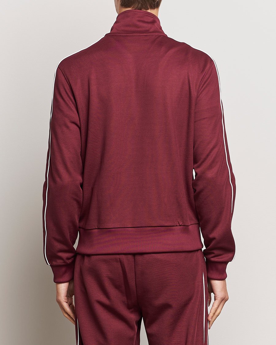 Homme | Pulls Et Tricots | Lacoste | Full Zip Track Jacket Dark Red