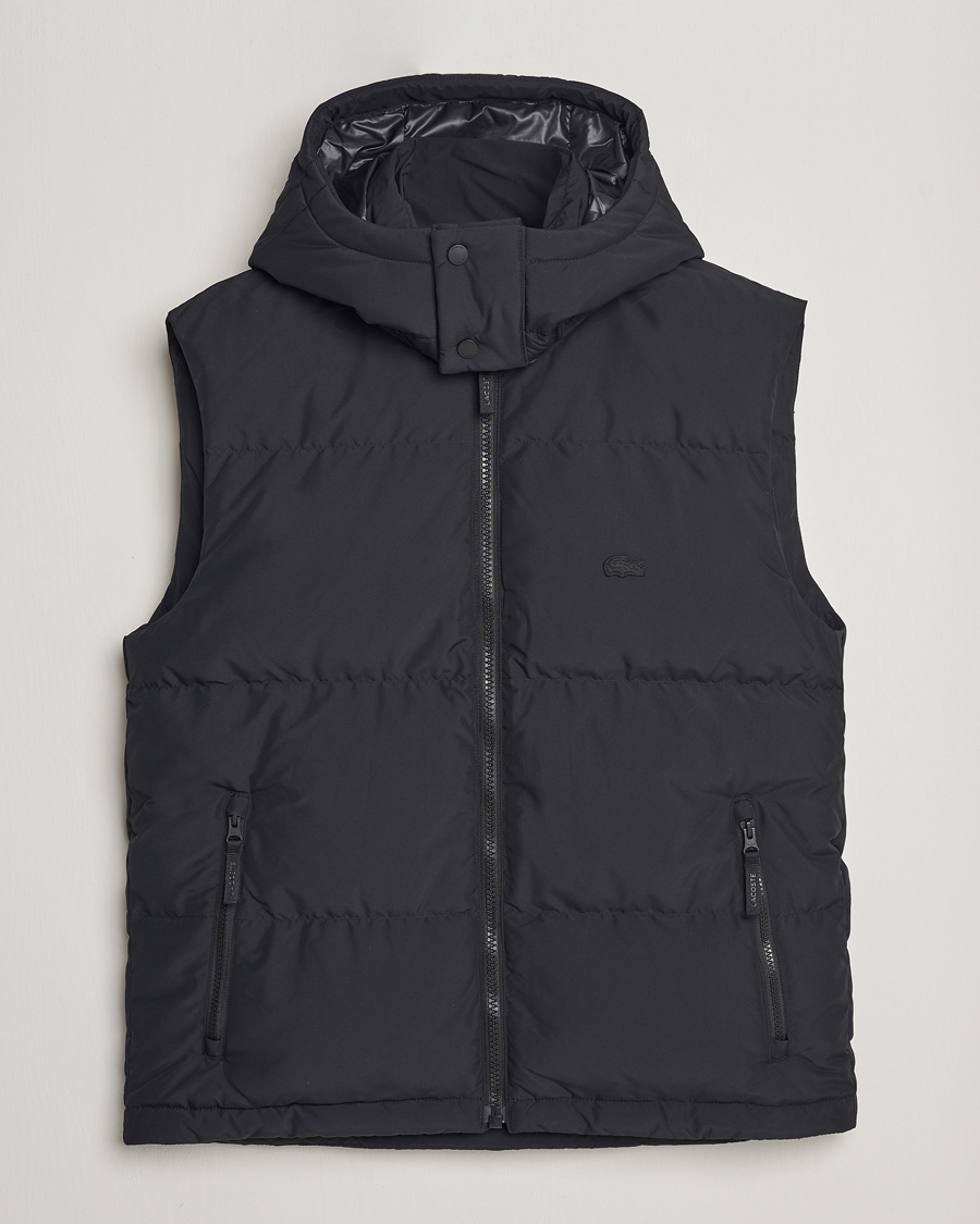 Homme | Manteaux Et Vestes | Lacoste | Puffer Down Vest Black