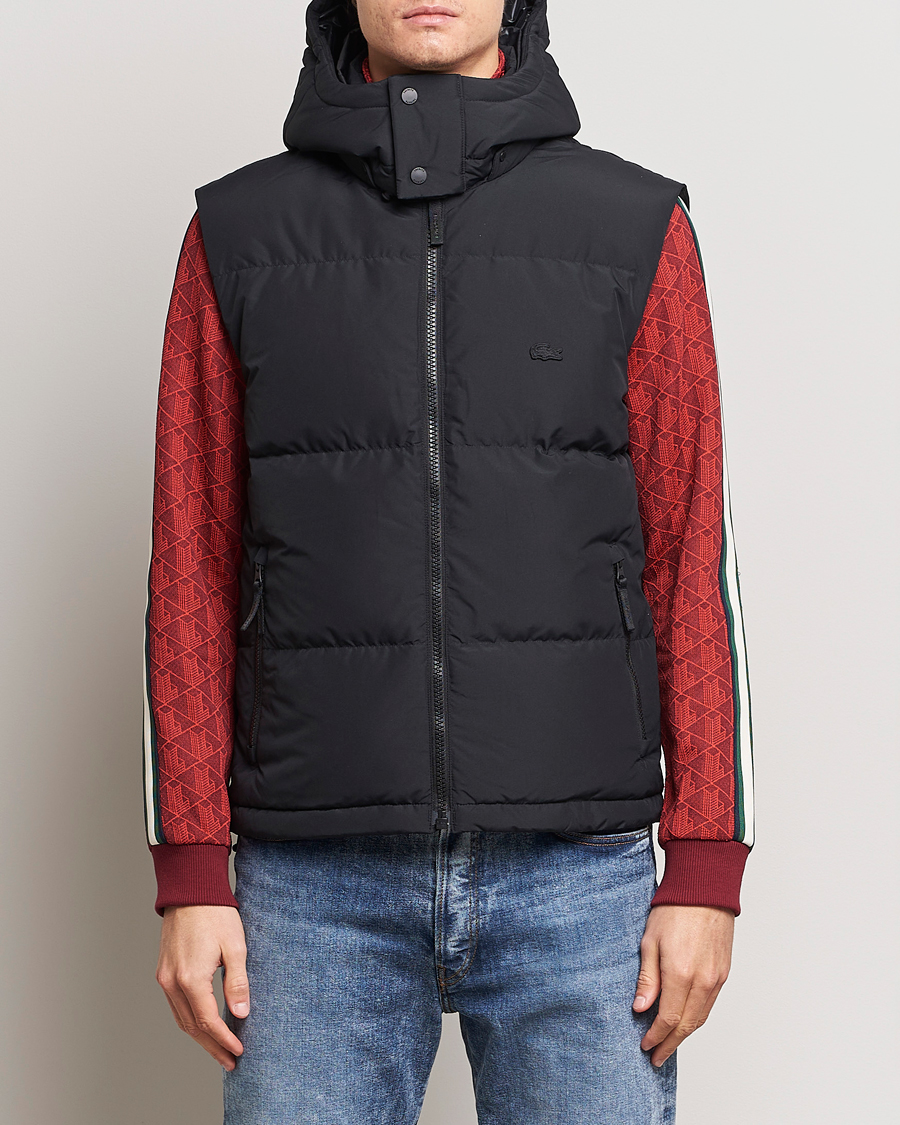 Homme | Manteaux Et Vestes | Lacoste | Puffer Down Vest Black