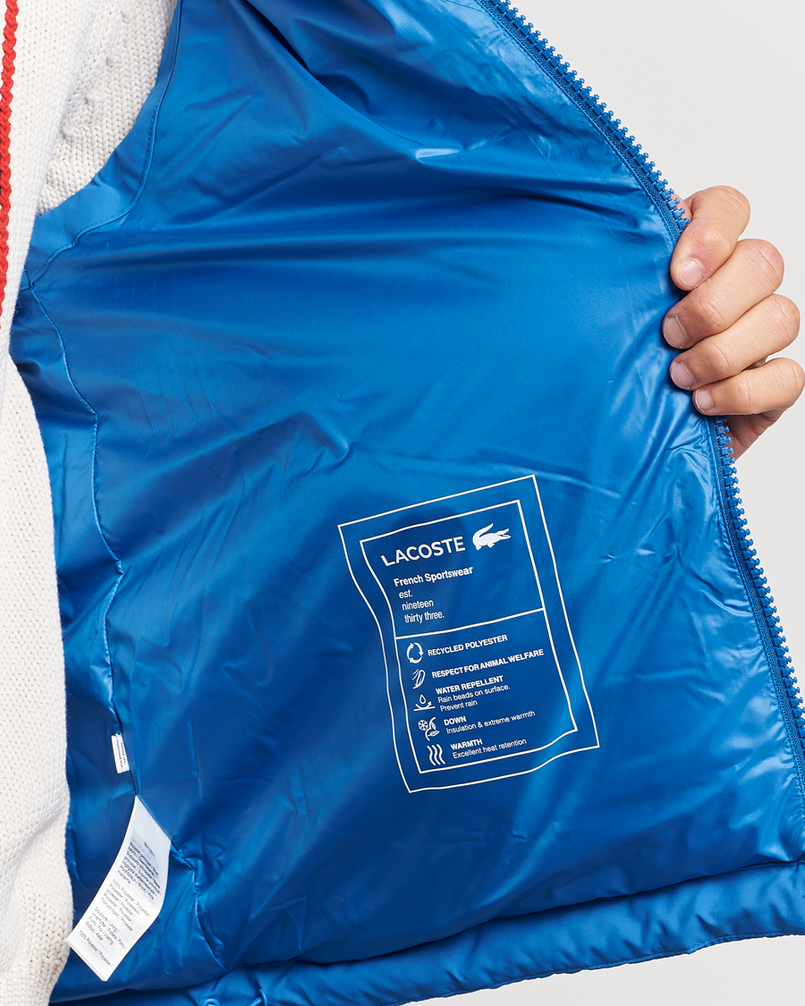Homme | Manteaux Et Vestes | Lacoste | Puffer Down Vest Hilo