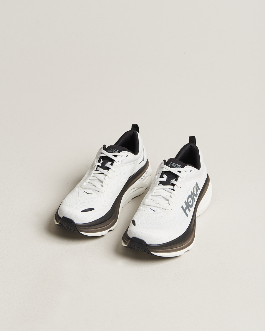 Homme | Hoka Bondi 8 White/Black | Hoka | Bondi 8 White/Black