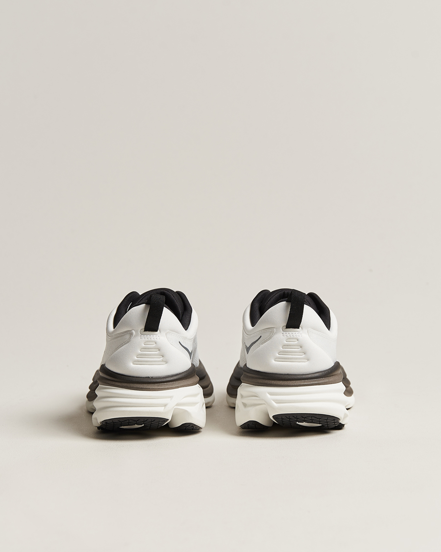 Homme | Hoka Bondi 8 White/Black | Hoka | Bondi 8 White/Black