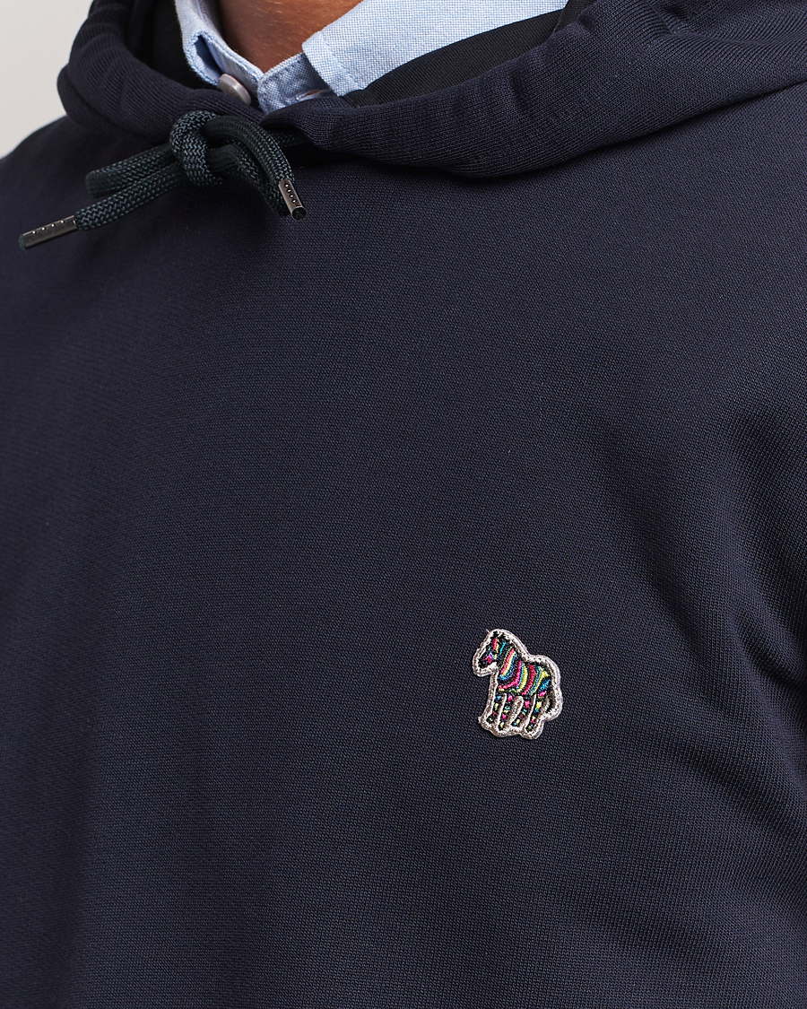 Homme | Pulls Et Tricots | PS Paul Smith | Zebra Organic Cotton Hoodie Navy