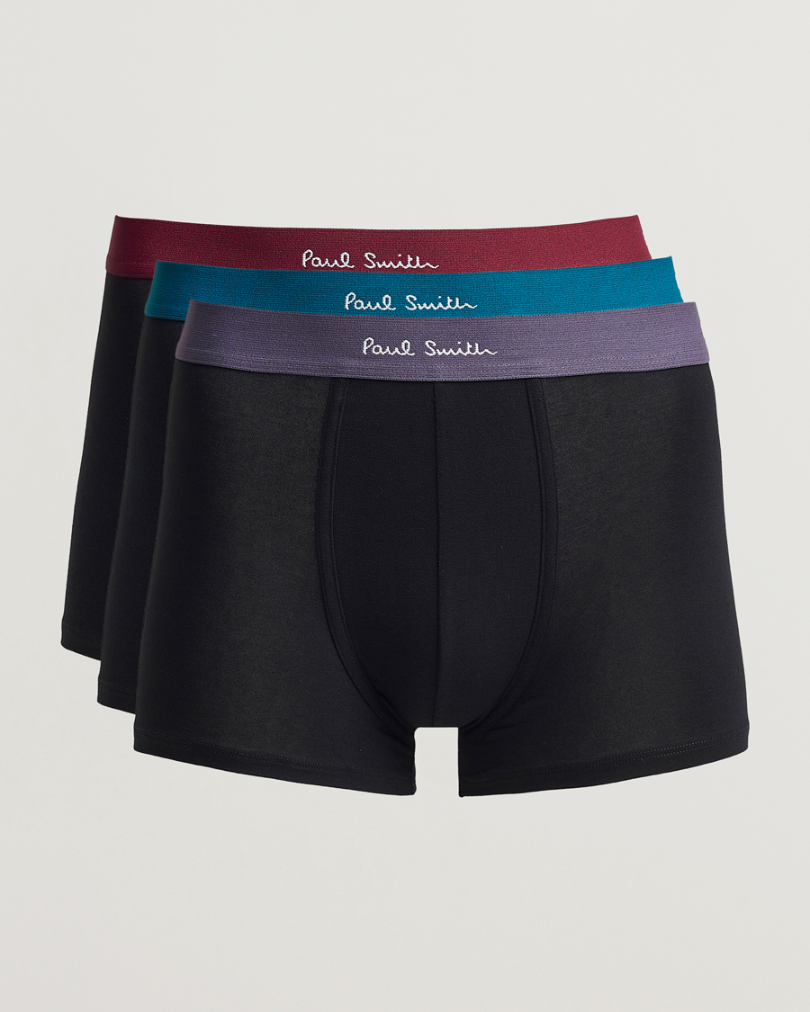 Homme | Sous-Vêtements Et Chaussettes | Paul Smith | 3-Pack Trunk Black