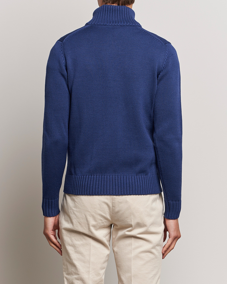 Homme | Pulls Et Tricots | Zanone | Virgin Merino Wool Chioto Cardigan Royal Blue