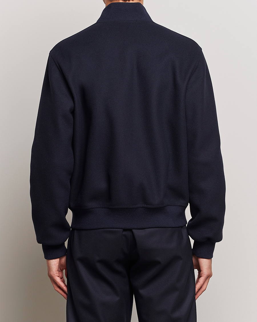 Homme | Manteaux Et Vestes | Giorgio Armani | Wool/Cashmere Bomber Jacket Navy